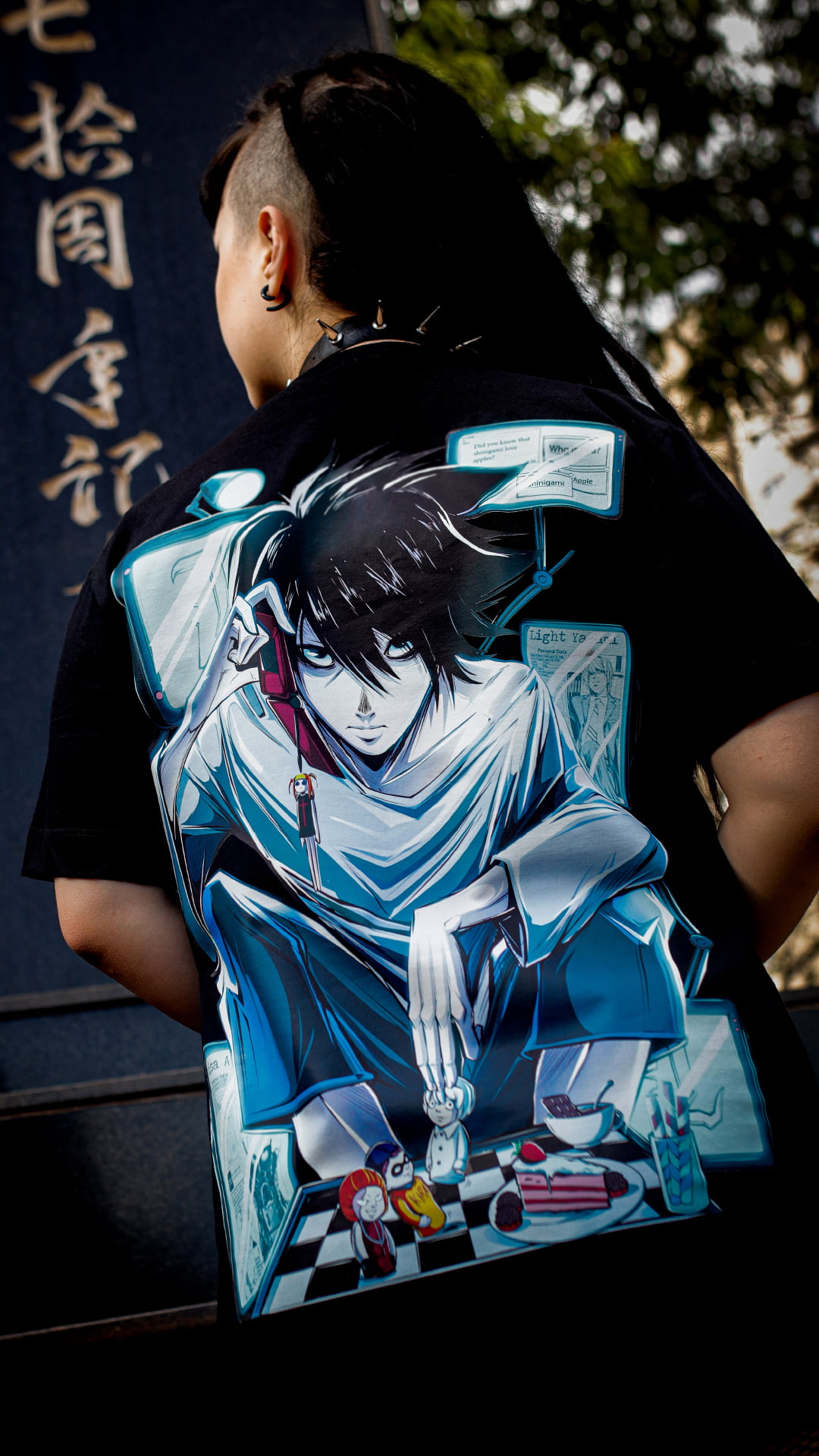 CAMISETA - L - ESTAMPA COSTAS