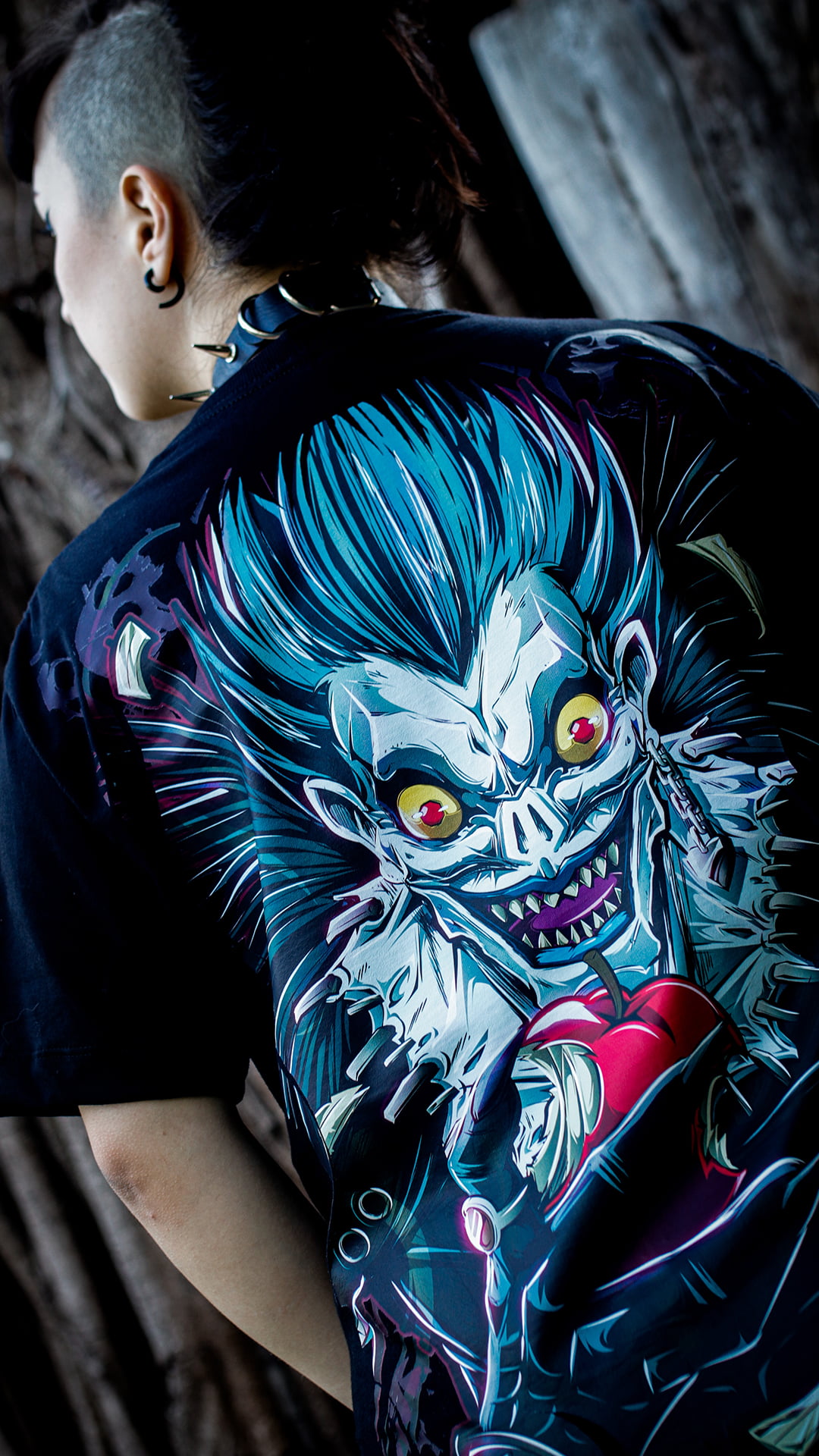 CAMISETA - RYUK - ESTAMPA COSTAS