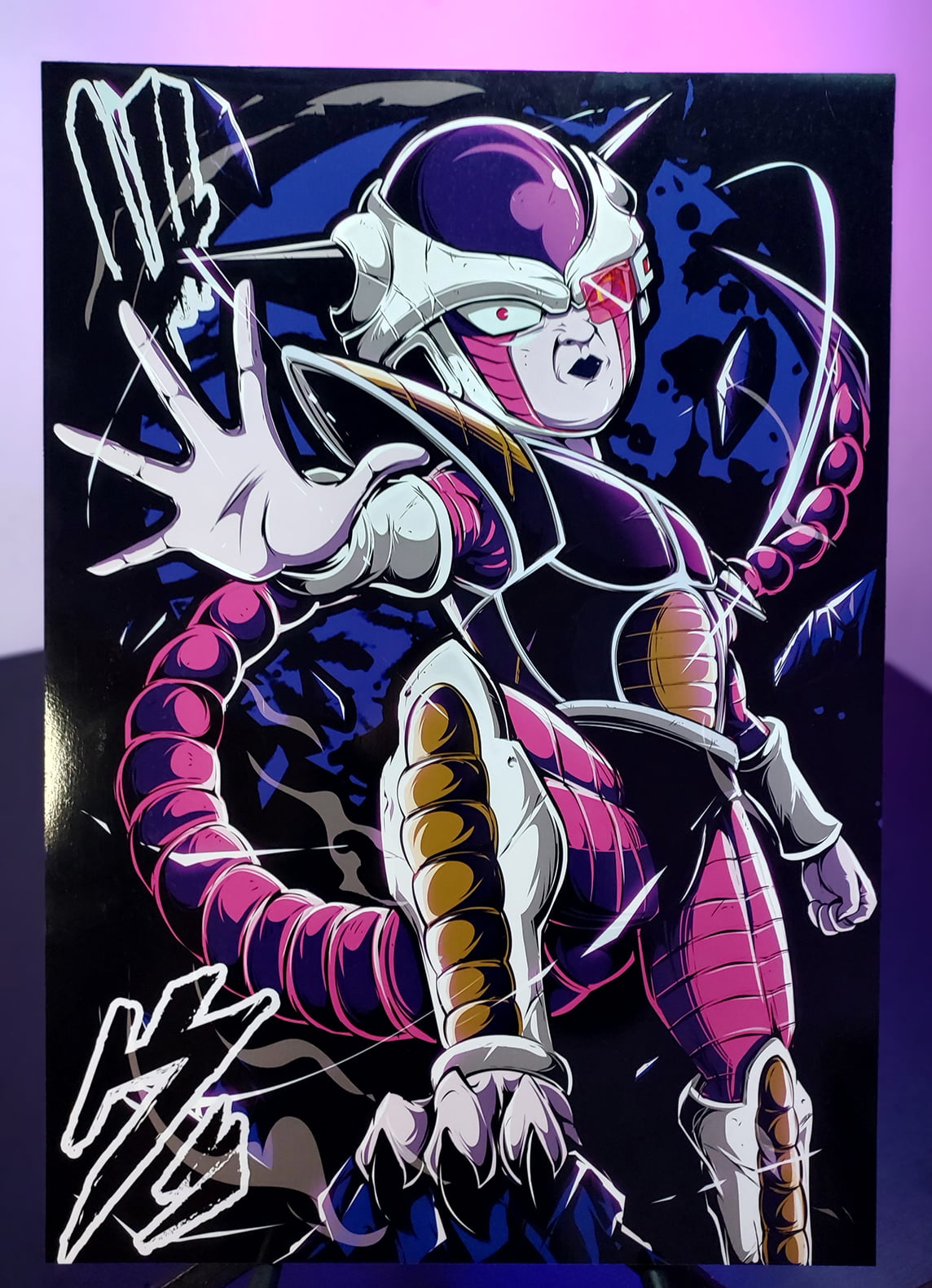 Freeza-desenhosanime/com Quadro<