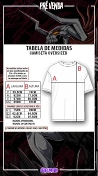 PRÉ VENDA - ICHIGO VASTO LORDE - FULLPRINT - (OVERSIZED) - 2º LOTE 