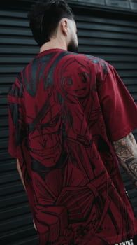 PRÉ VENDA - ZARAKI KENPACHI - FULLPRINT- (OVERSIZED) - 2º LOTE 