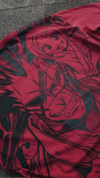 PRÉ VENDA - ZARAKI KENPACHI - FULLPRINT- (OVERSIZED) - 2º LOTE 
