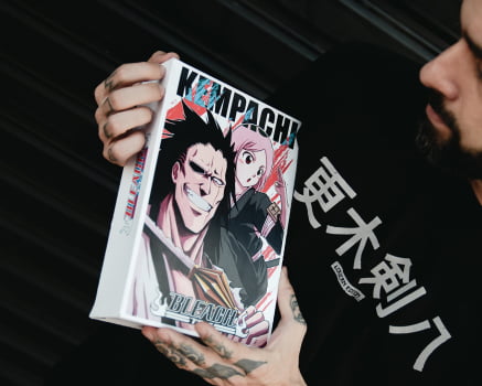PRÉ VENDA - ZARAKI KENPACHI - FULLPRINT- (OVERSIZED) - 2º LOTE 