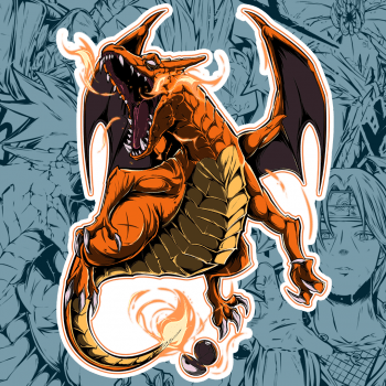  STICKERS - CHARIZARD